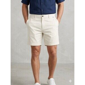 Goodfellow Shorts Mens Sz 42 The Every Wear Flat Front 5" Chino Casual Golf New